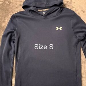 Under Armour Dark Blue Pullover with Logo